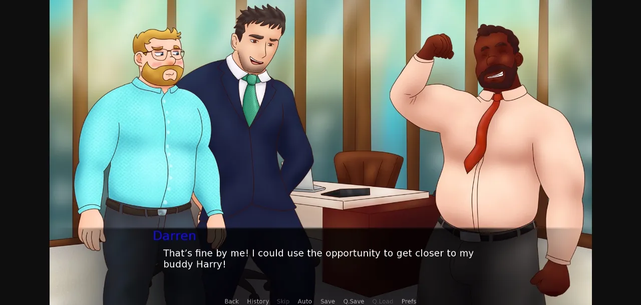 VN Ren'Py Not Your Average Corporate Conference [Demo v1.24] [BeebaDraws] | Free Adult Games