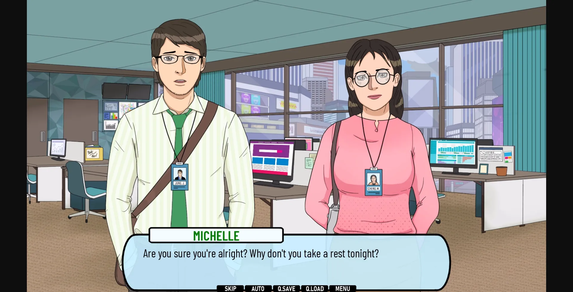 VN Ren'Py Office Rivals [Ch.4 v0.4.04-small-fix] [ParkedHearts] | Free Adult Games