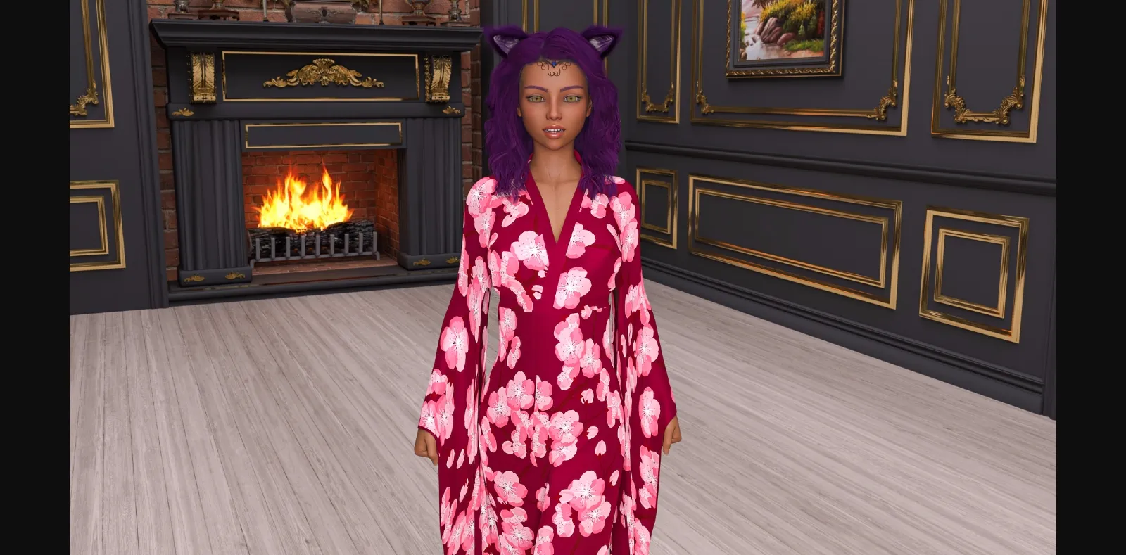 VN Ren'Py Once Upon a Time - In a Isekai World [v0.2] [NekoFairys Kuro-Neko] | Free Adult Games