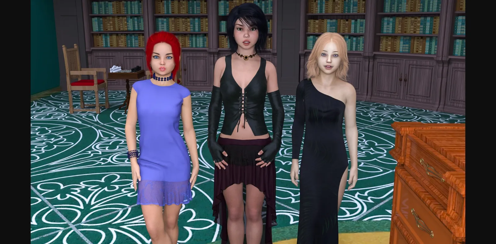 VN Ren'Py Once Upon a Time - In a Isekai World [v0.2] [NekoFairys Kuro-Neko] | Free Adult Games