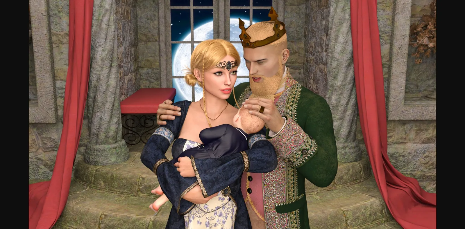 VN Ren'Py Once Upon a Time - In a Isekai World [v0.2] [NekoFairys Kuro-Neko] | Free Adult Games