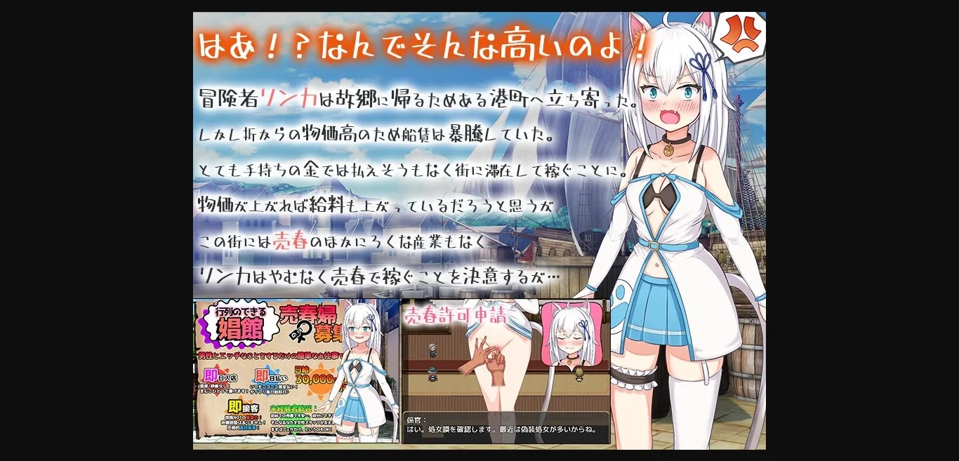 RPGM Completed Earn Money! Cat-Eared Girl ~Otherwordly Prostitution SLG~ [v1.0] [Magical Girl Club] | Free Adult Games