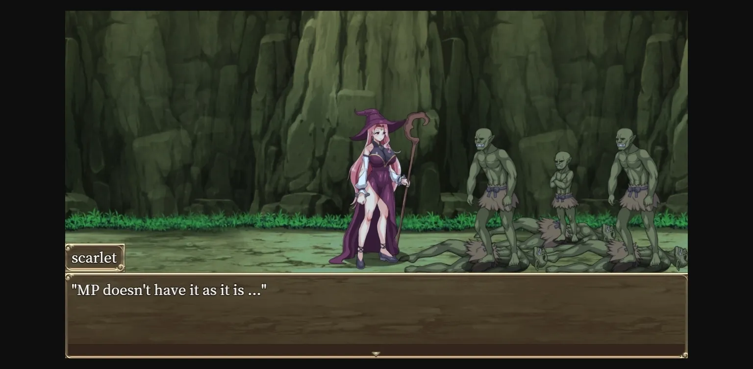 RPGM Completed Escape from the Goblin Cave  Scarlet's suffering [Final] [Vitamin CCC] | Free Adult Games