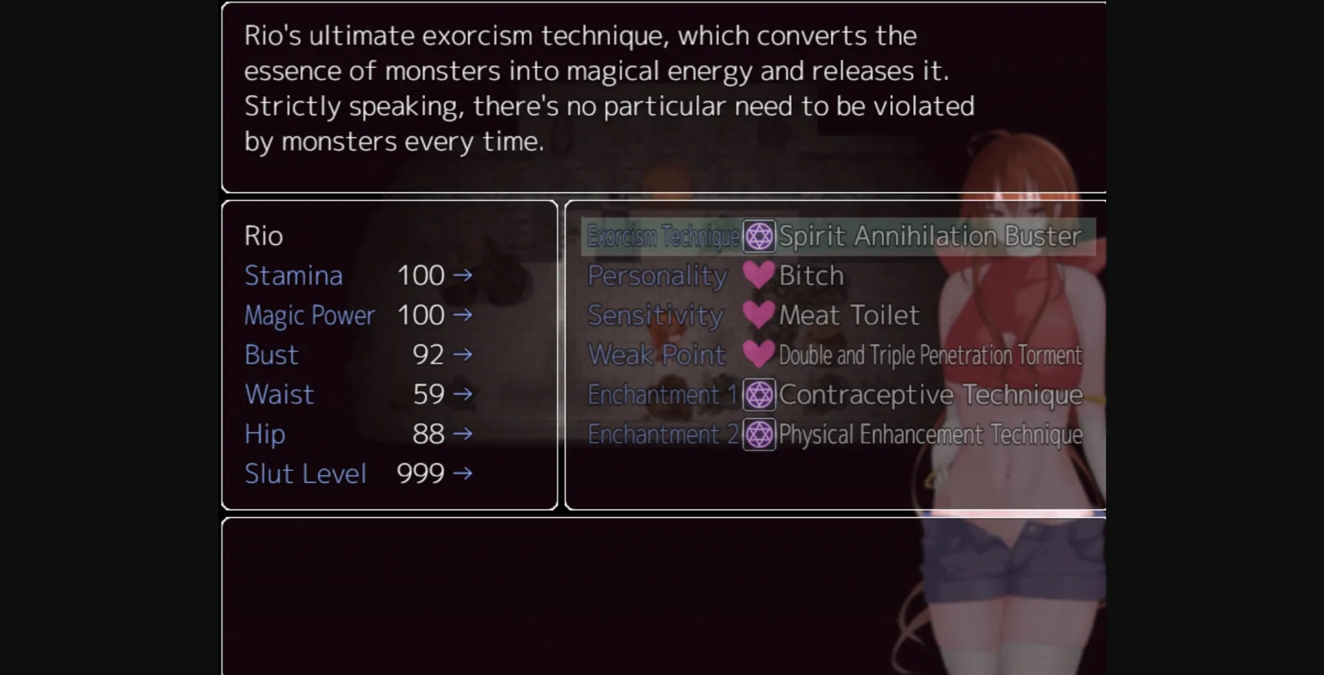 RPGM Completed Exorcist Rio RE-1 [v1.01] [housegame] | Free Adult Games