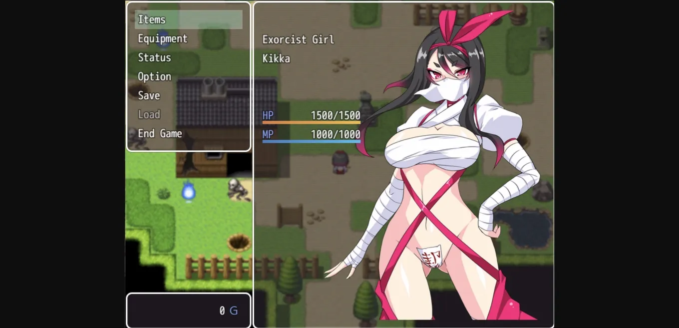 RPGM Completed Extermination Shrine Maiden Kikka [v1.0.0] [Maronkoubou] | Free Adult Games