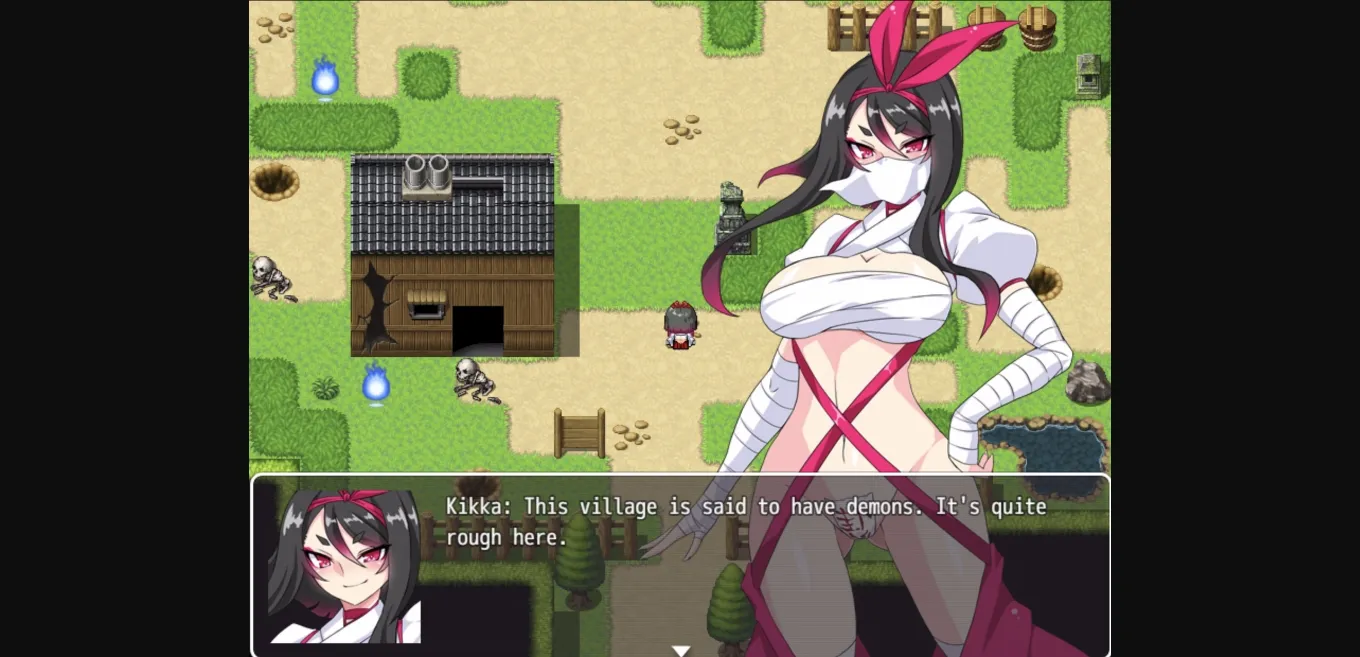 RPGM Completed Extermination Shrine Maiden Kikka [v1.0.0] [Maronkoubou] | Free Adult Games