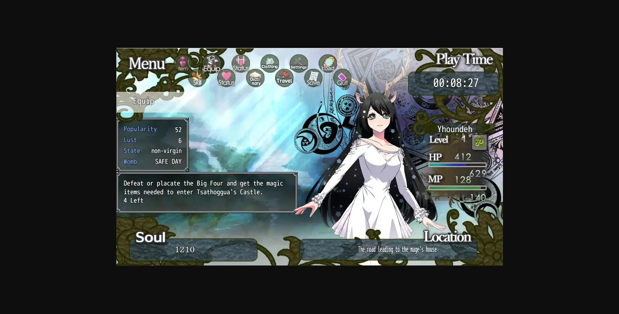 RPGM Completed Fallen Saint Yhoundeh [Steam] [Moe Workshop Kagura Games] | Free Adult Games