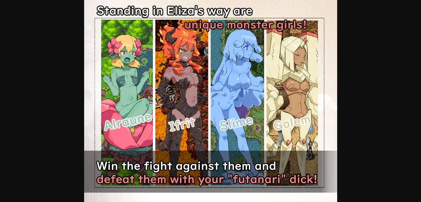 RPGM Completed Futanari Demon Tamer Eliza [v1.0] [Minasoko_3000m] | Free Adult Games