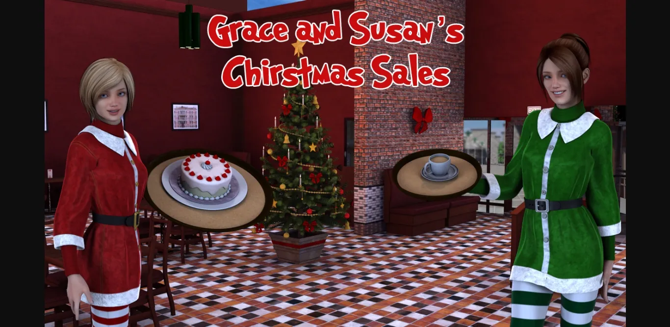 RPGM Completed Grace and Susan Christmas Sale [Final] [Serio] | Free Adult Games