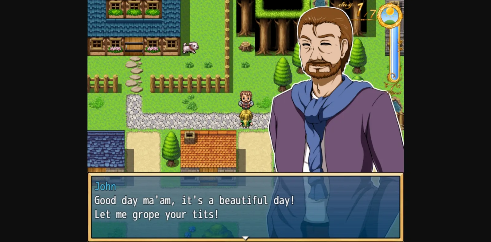 RPGM Completed Hitozuma Elf no Orusuban [v1.05] [Milk Force] | Free Adult Games