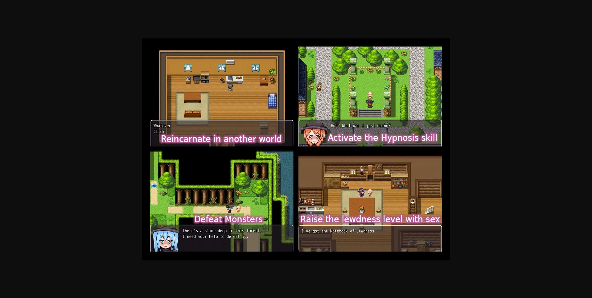 RPGM Completed Hypnotizing Hero ~I Pumped Charisma to the Max~ [v1.0][Kajiyasu] | Free Adult Games