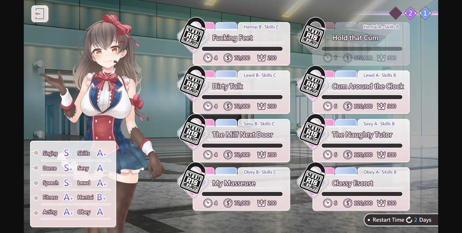 RPGM Completed Idol Hands [v1.1] [Sloth Gamer] | Free Adult Games