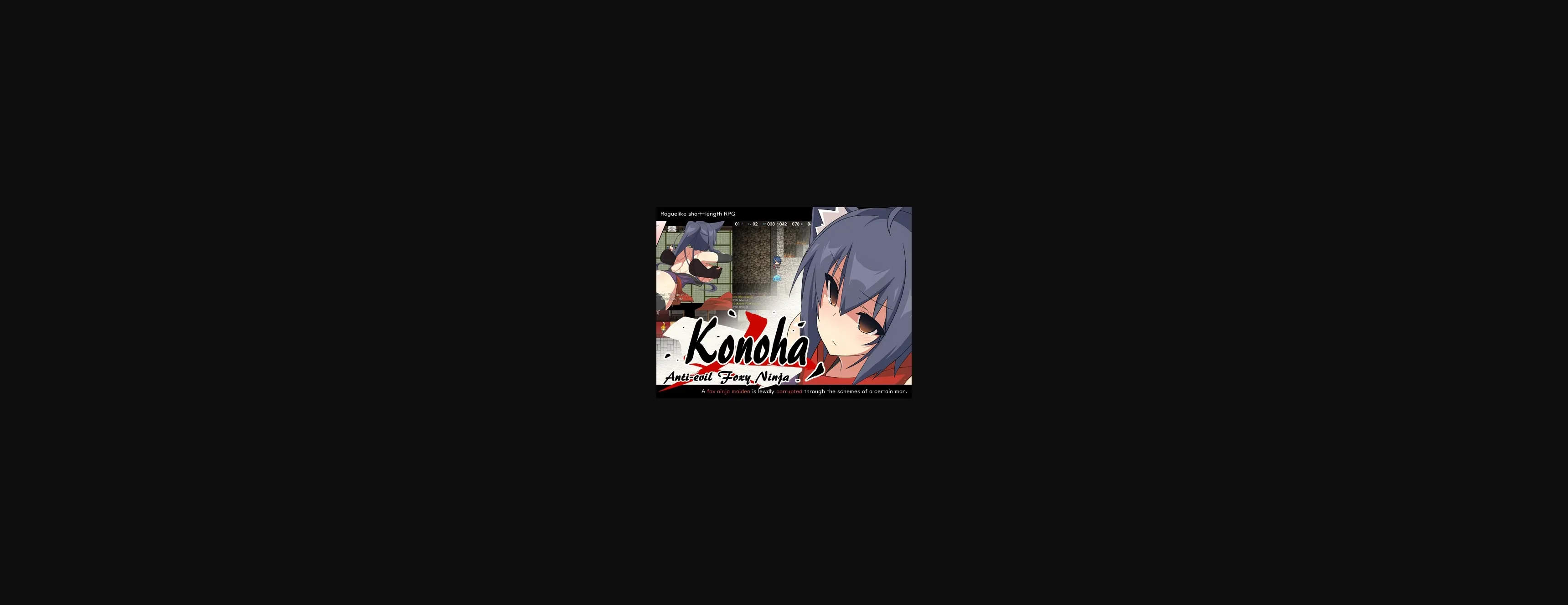 RPGM Completed Konoha, Anti-evil Foxy Ninja [v1.22] [Hachimitsu Sand] | Free Adult Games