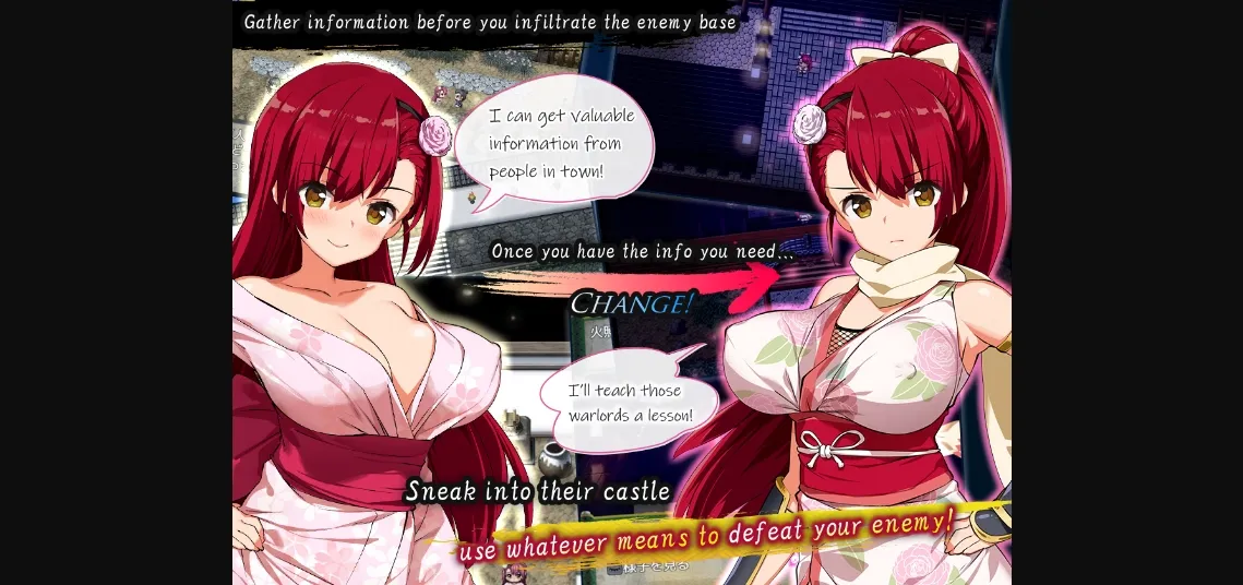 RPGM Completed Kunoichi Tsubaki [Triangle!] | Free Adult Games