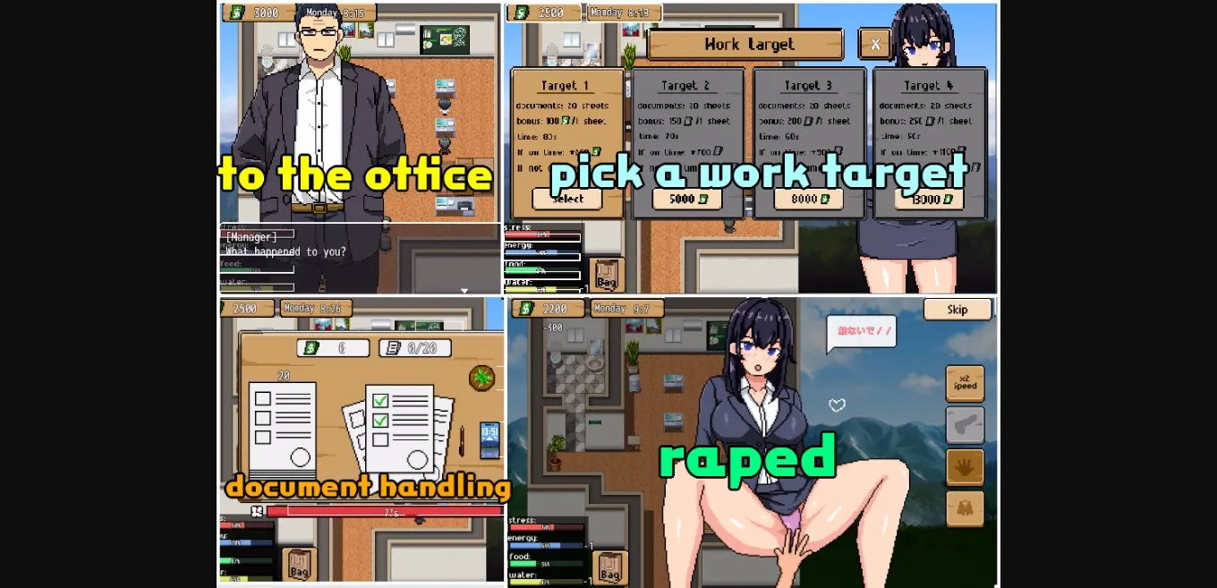 RPGM Completed Life Pressure [Final] [PixXGG] | Free Adult Games