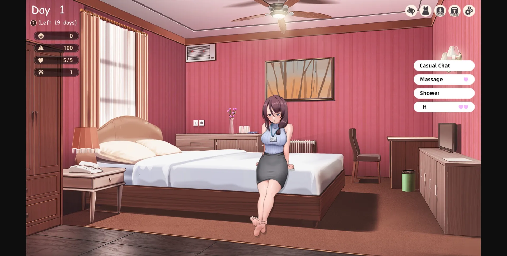 RPGM Completed Lovey-Dovey Lockdown [Final] [Sloth Gamer] | Free Adult Games