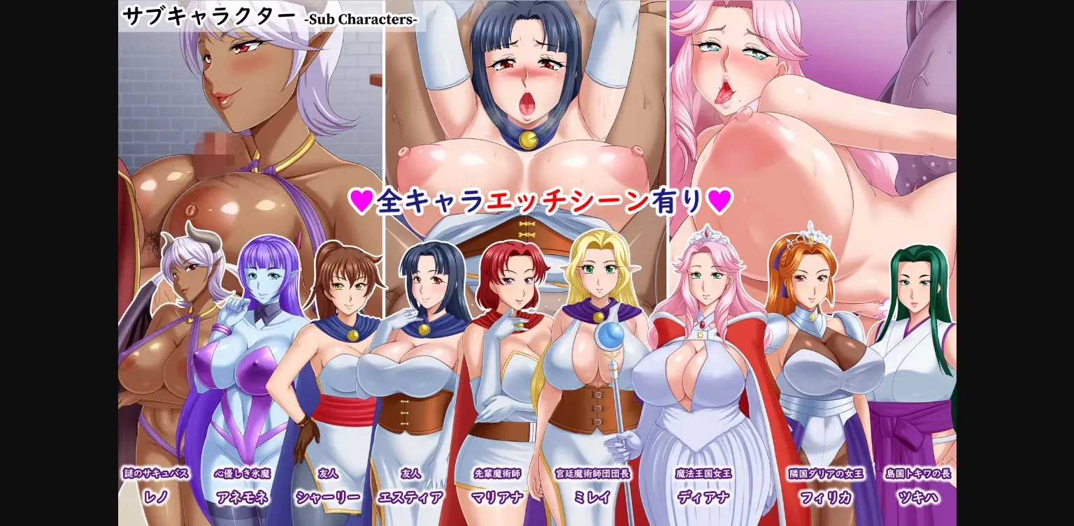 RPGM Completed LunariaFantasia [v1.01b] [FakeReal] | Free Adult Games