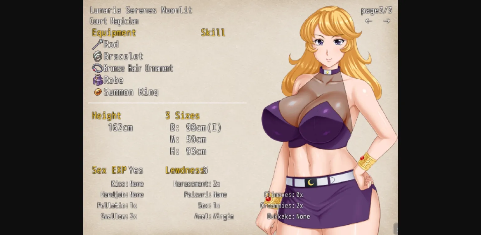 RPGM Completed LunariaFantasia [v1.01b] [FakeReal] | Free Adult Games