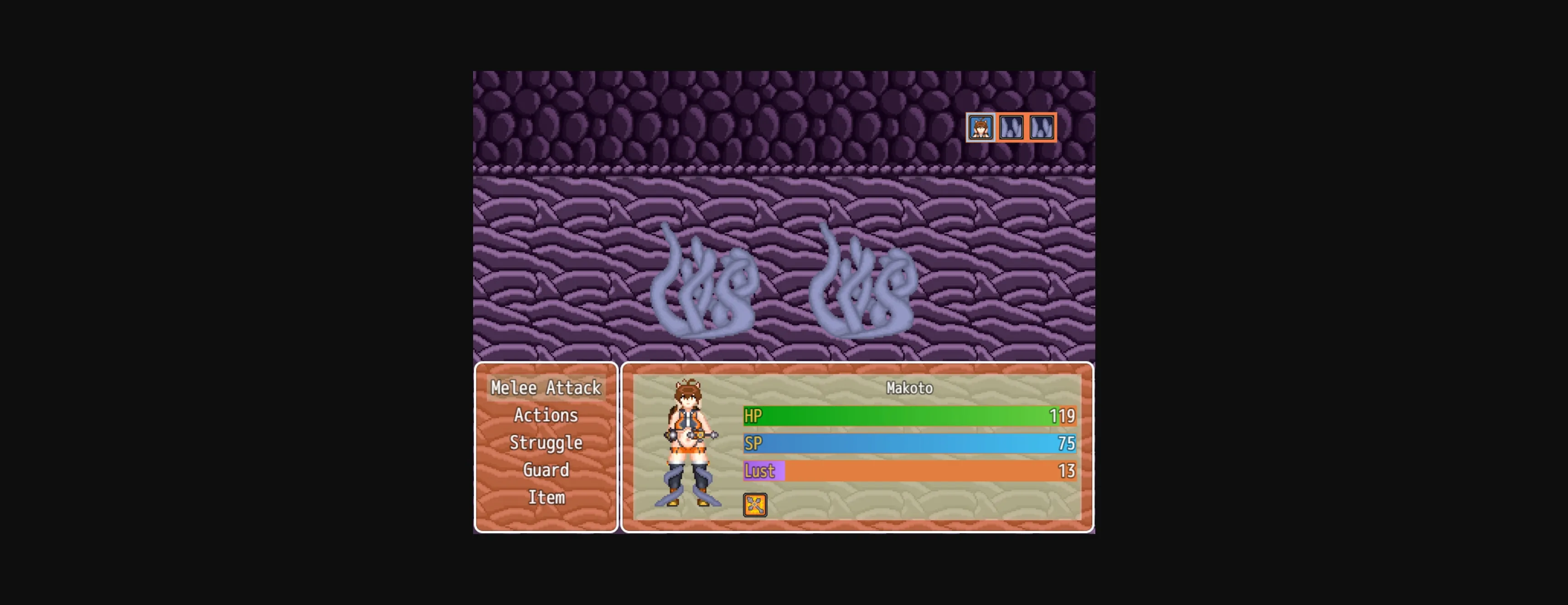 RPGM Completed Makoto Mini  Never Underestimate Tentacles [Complete] [v1.0.2] [TheCardWielder] | Free Adult Games