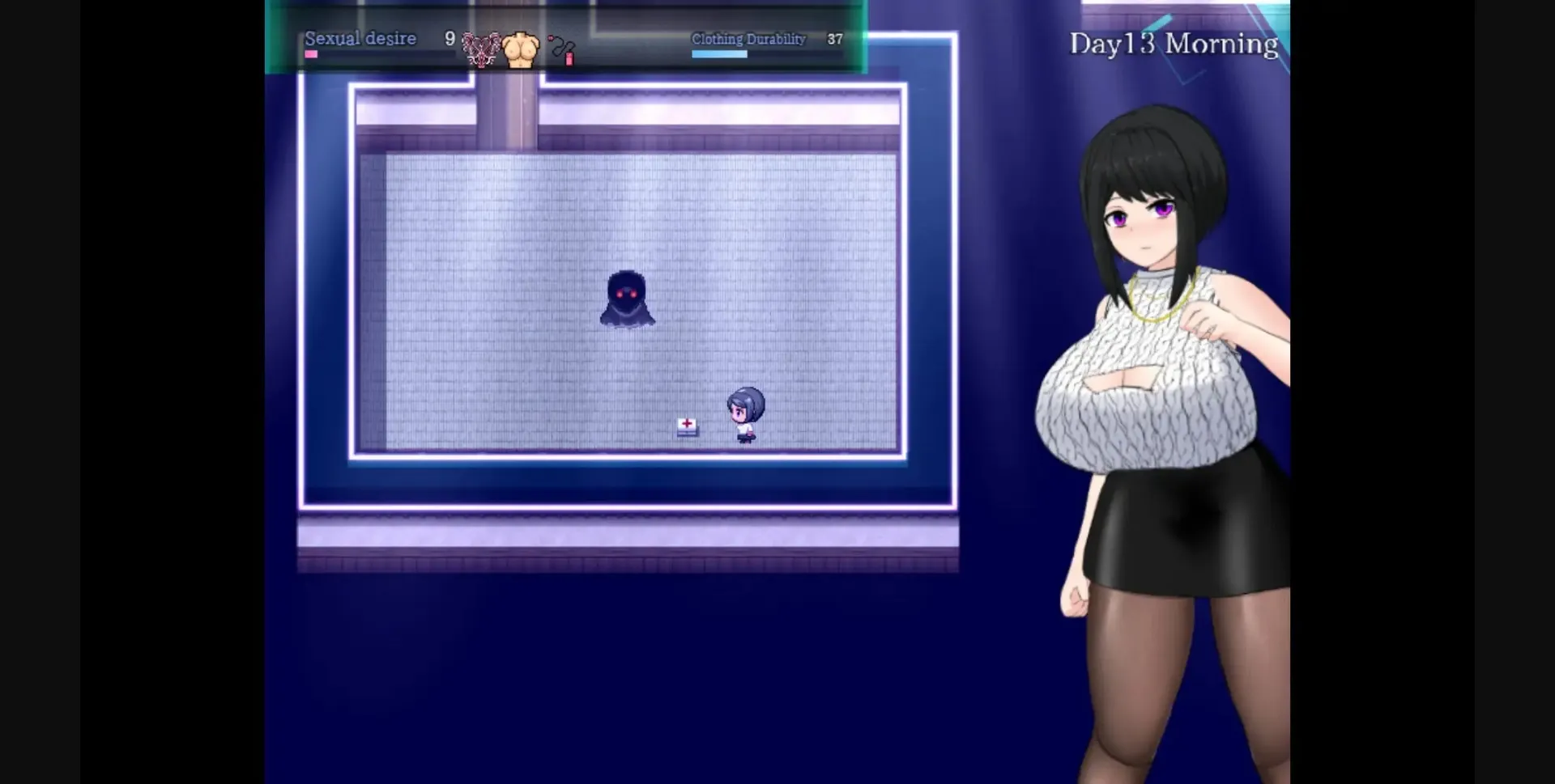 RPGM Completed Metropolis  Cyberpunk Ero RPG [v1.0] [Black Tights Club] | Free Adult Games