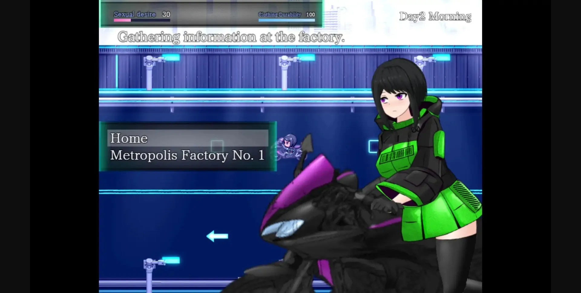 RPGM Completed Metropolis  Cyberpunk Ero RPG [v1.0] [Black Tights Club] | Free Adult Games