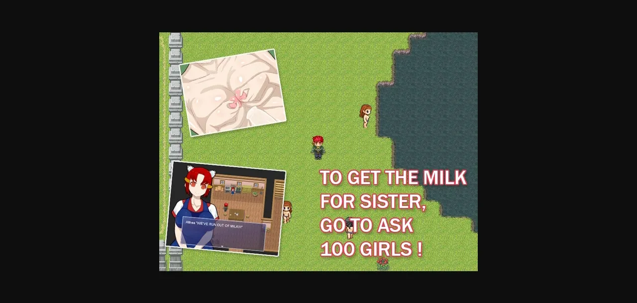 RPGM Completed Milk Paradise  My Sister Will Die if I Can't Get the Milk! [Final] [Hoi Hoi Hoi] | Free Adult Games