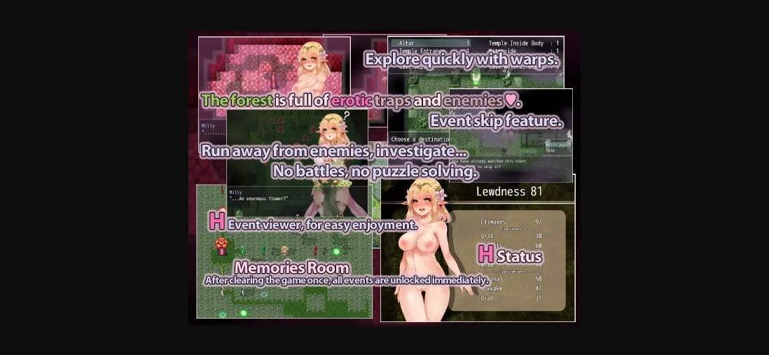 RPGM Completed Milly and the Forest of Sacrifice [Final] [o_m] | Free Adult Games