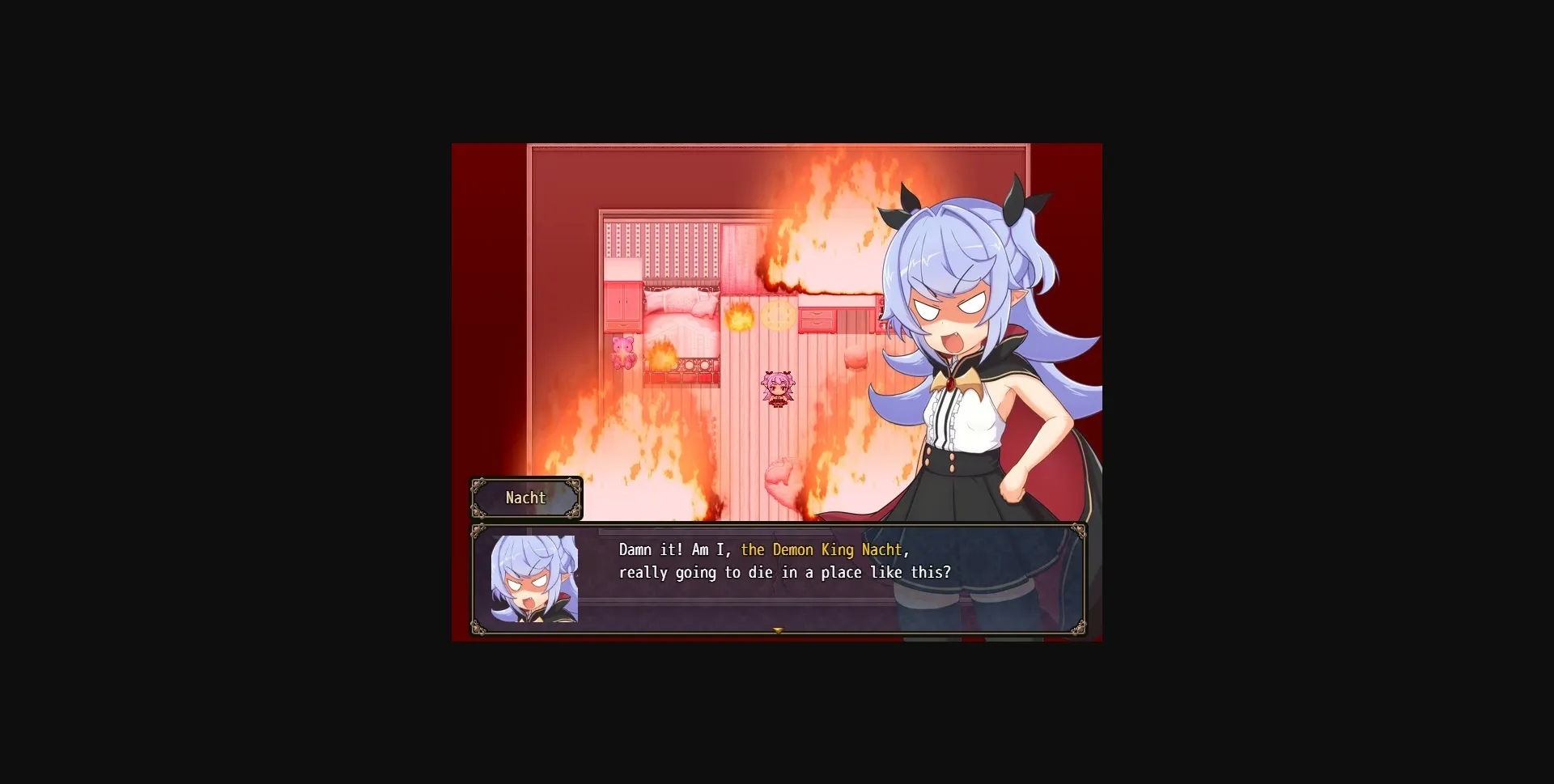 RPGM Completed Nacht-sama Is Quitting Being the Demon King! [v1.02] [Jizo Survival Night] | Free Adult Games