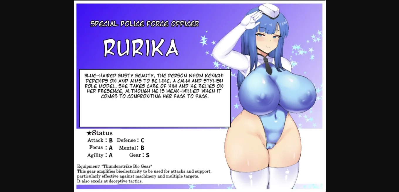 RPGM Completed NTR Police  Future Special Forces Ruri & Sakura [v1.10] [OreNoHut] | Free Adult Games
