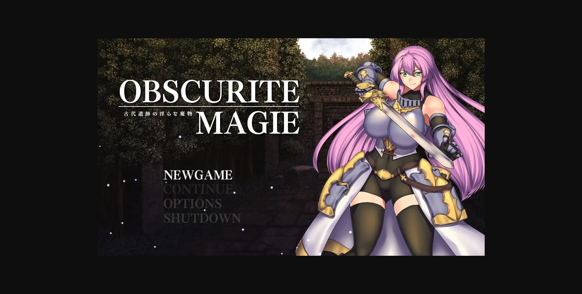 RPGM Completed Obscurite Magie  Ancient Relics and Lewd Monsters [Final] [Instant Flowlighter] | Free Adult Games