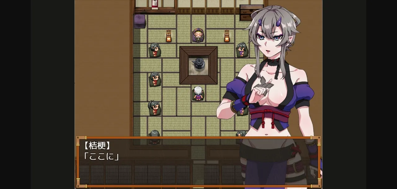 RPGM Completed Pacifist Kunoichi Kikyo [v1.00] [nikukyu] | Free Adult Games