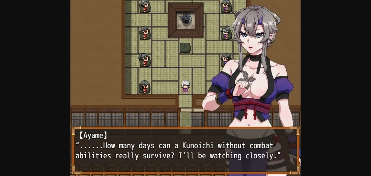 RPGM Completed Pacifist Kunoichi Kikyo [v1.00] [nikukyu] | Free Adult Games
