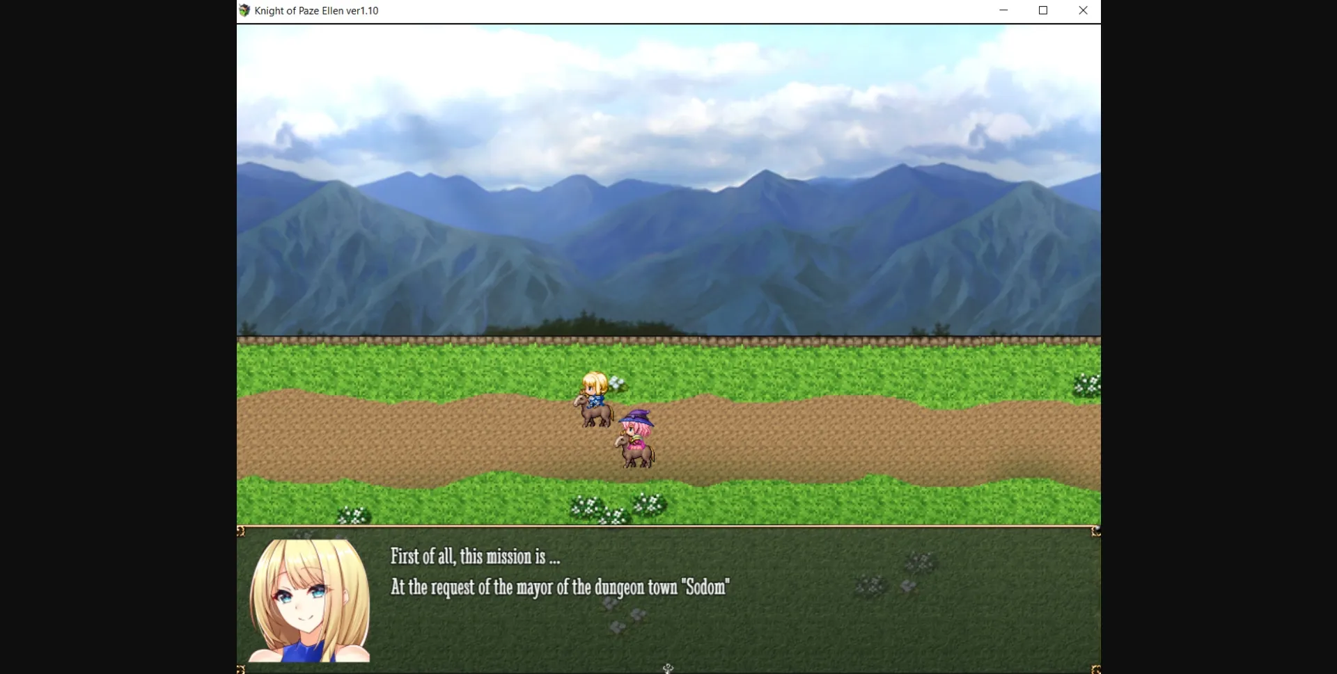 RPGM Completed Paze Knight Ellen and the Dungeon town Sodom [v1.10] [dHR-ken] | Free Adult Games