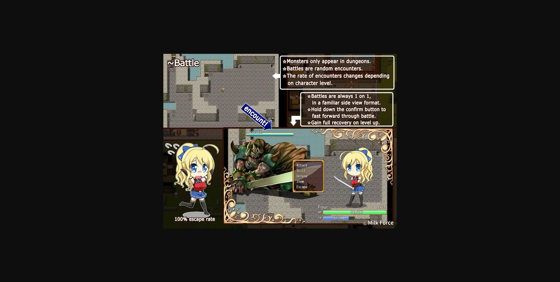 RPGM Completed Princess Go Round [Milk Force] | Free Adult Games