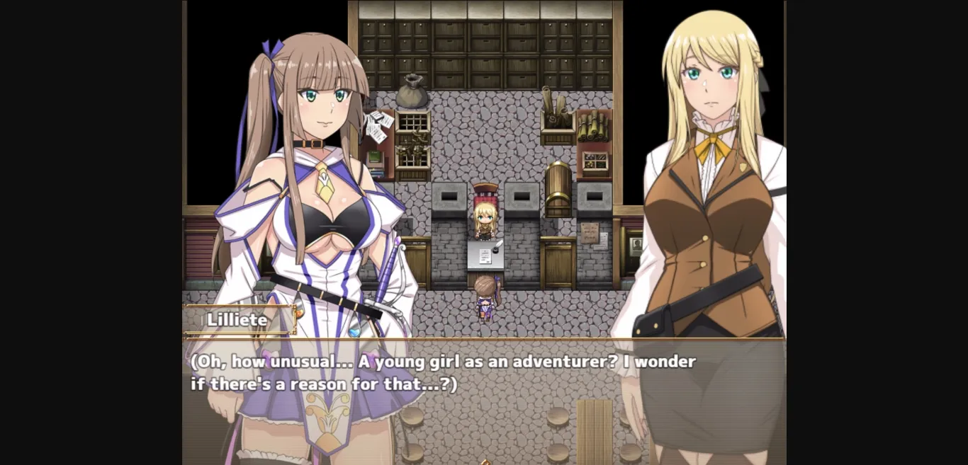 RPGM Completed Receptionist at the Bottom Tier Guild [v1.10] [eChime] | Free Adult Games