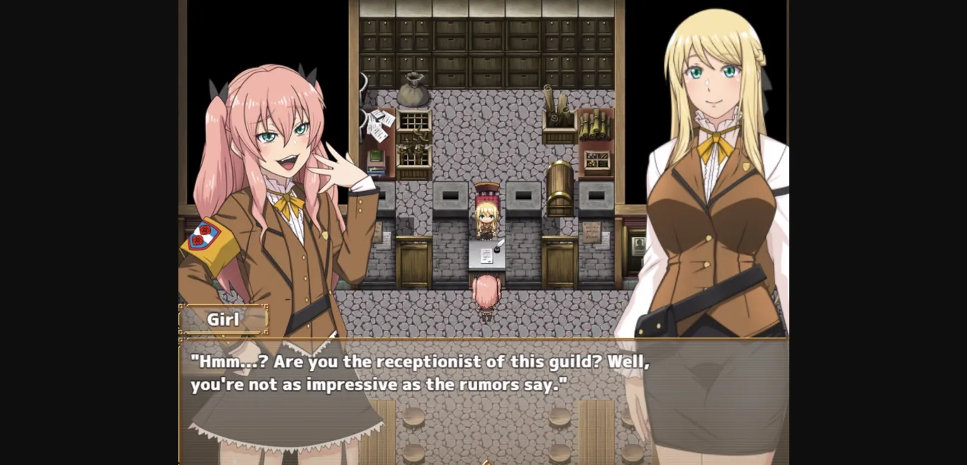 RPGM Completed Receptionist at the Bottom Tier Guild [v1.10] [eChime] | Free Adult Games