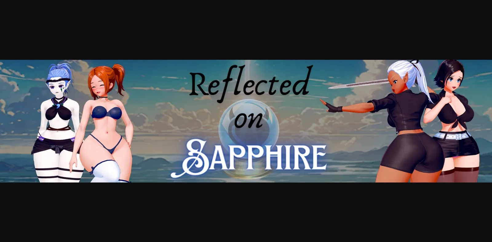 RPGM Completed Reflected on Sapphire [v1.0] [BecameMonke] | Free Adult Games