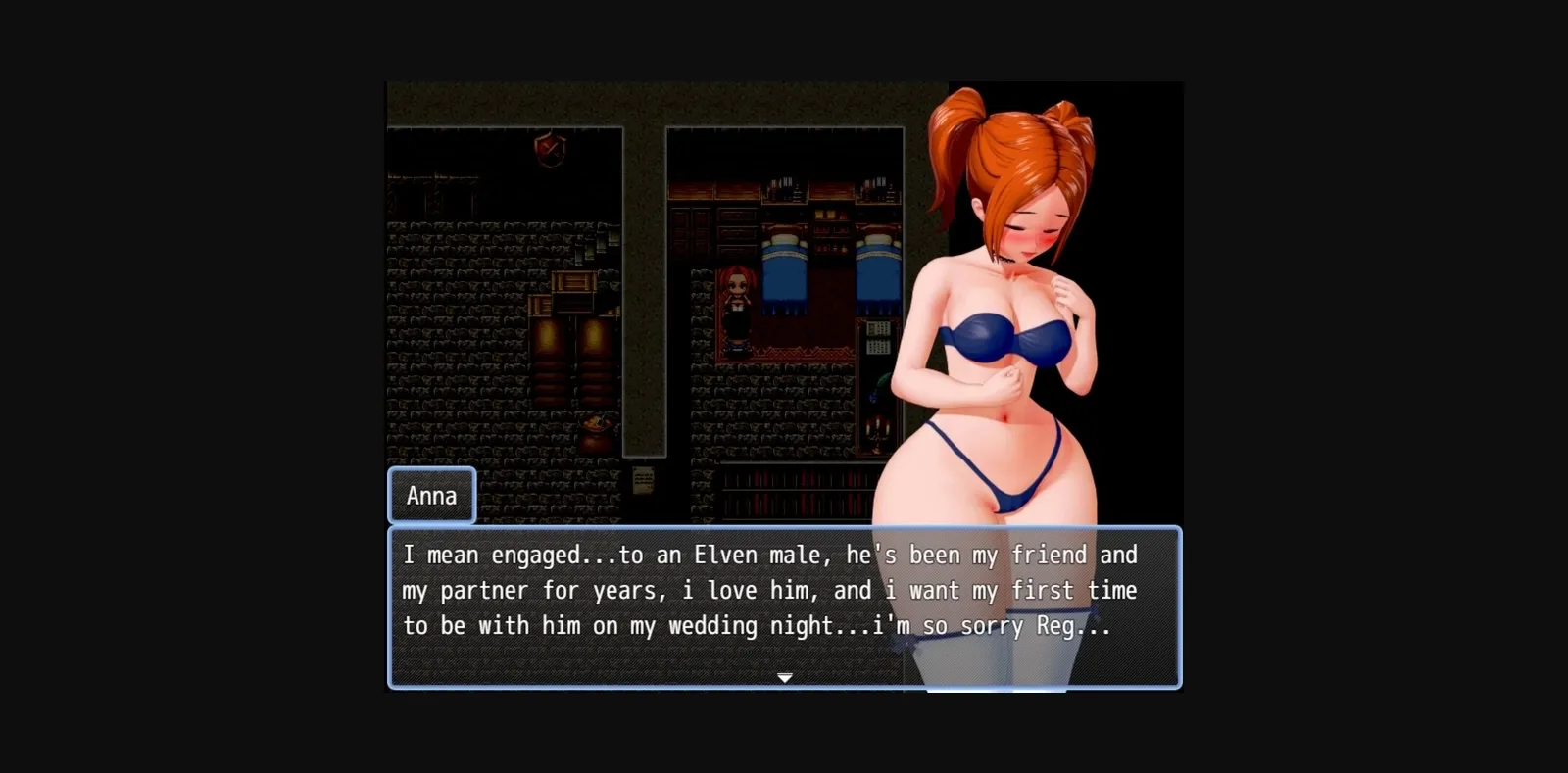 RPGM Completed Reflected on Sapphire [v1.0] [BecameMonke] | Free Adult Games