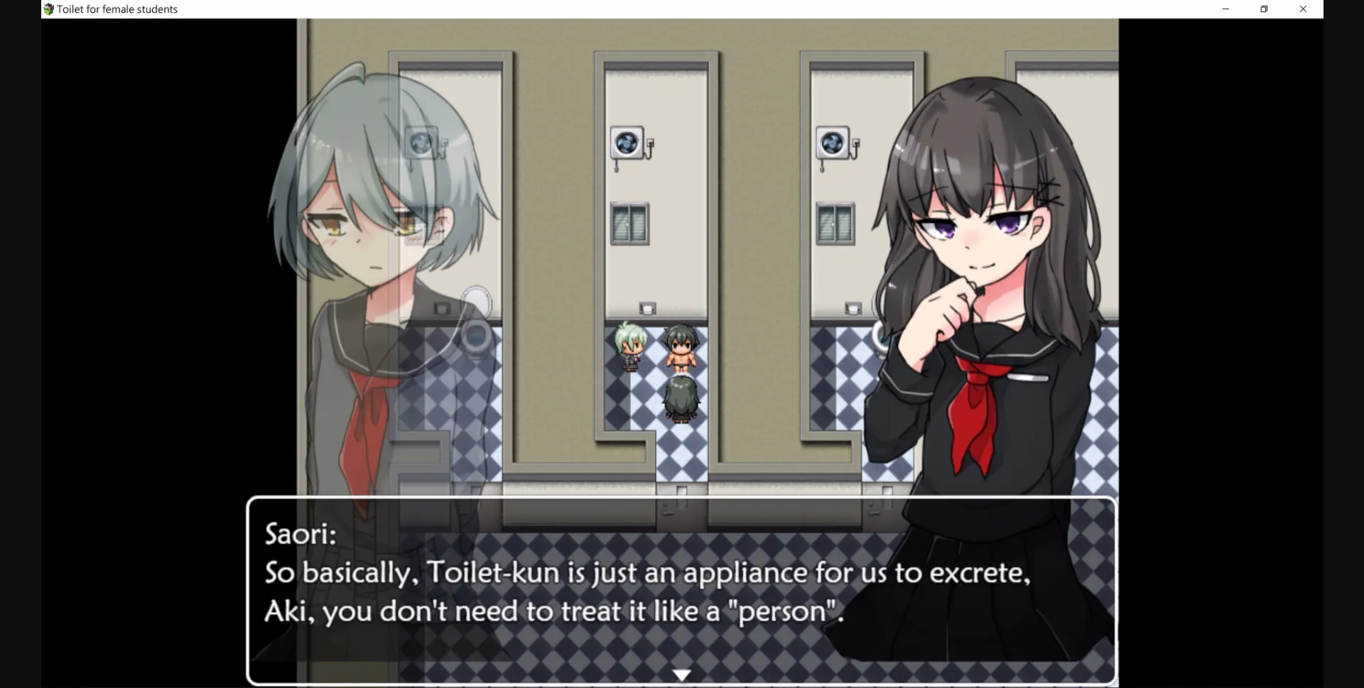 RPGM Completed Regarding Relegated to Blossom Girl's Toilet [Final] [SORA] | Free Adult Games