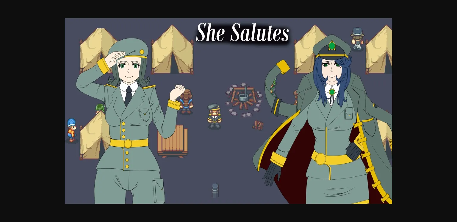 RPGM Completed She Salutes [Final] [Noxurtica] | Free Adult Games
