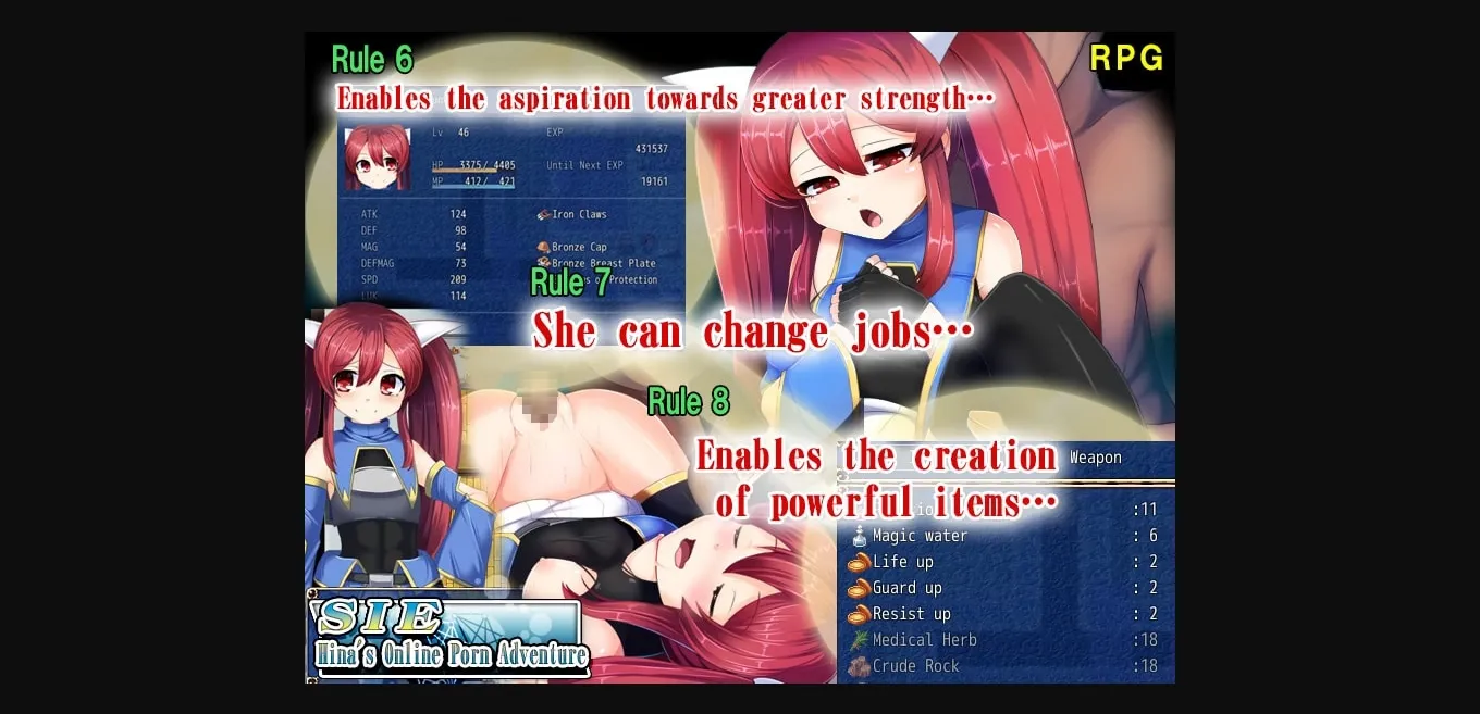 RPGM Completed SIE-Hina's Online Porn Adventure [Final] [Almonds & Big Milk] | Free Adult Games