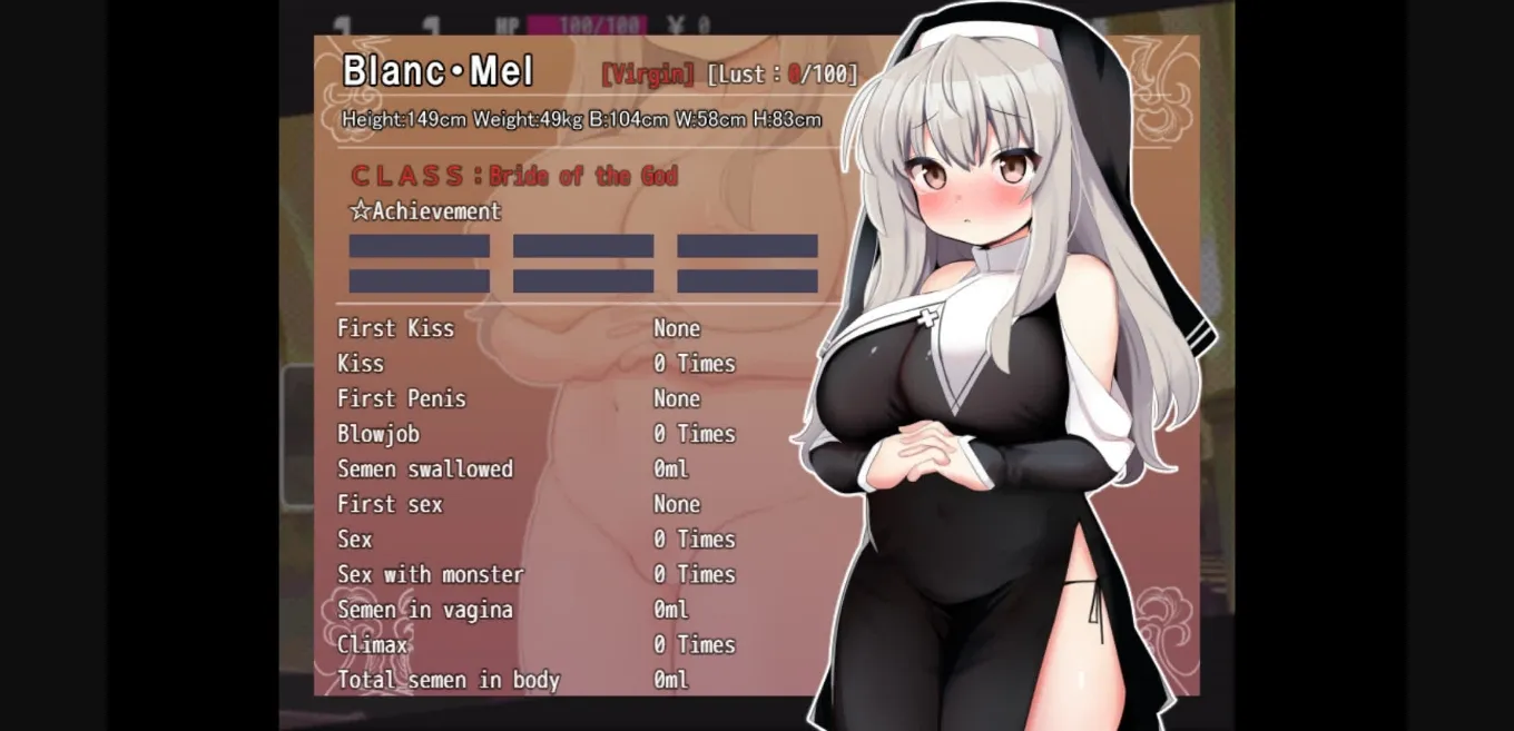 RPGM Completed Sister Blanc and The Sealed Succubus [v3.0] [Schmisenzil] | Free Adult Games