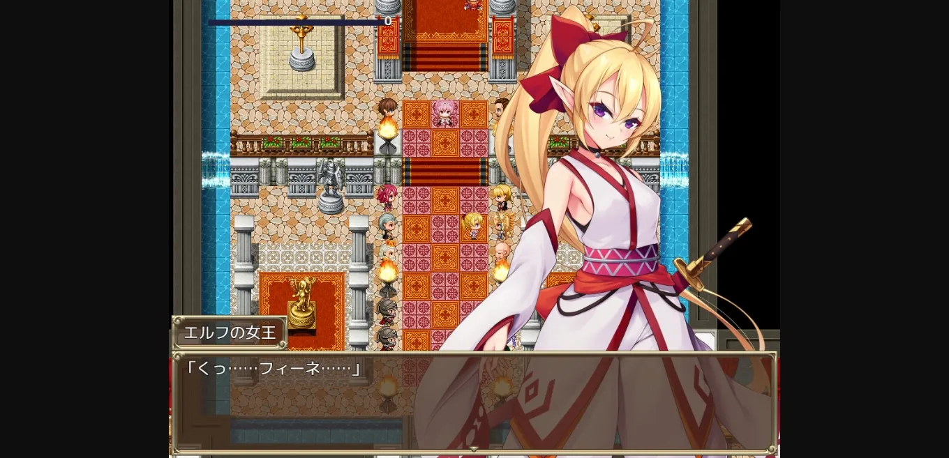 RPGM Completed Slave Princess Finne, why did she sell out her own kingdom  [Steam + R18] [Fairy Flower] | Free Adult Games