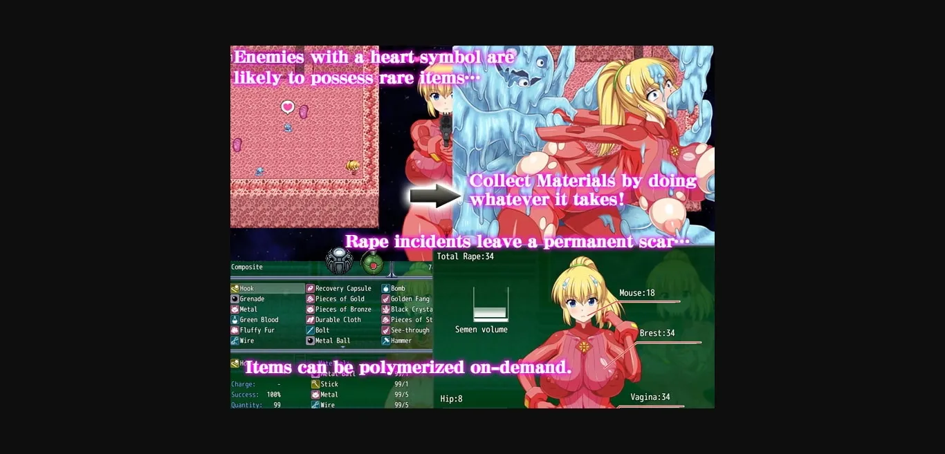 RPGM Completed Space Detective Sara [Final] [nagiyahonpo] | Free Adult Games