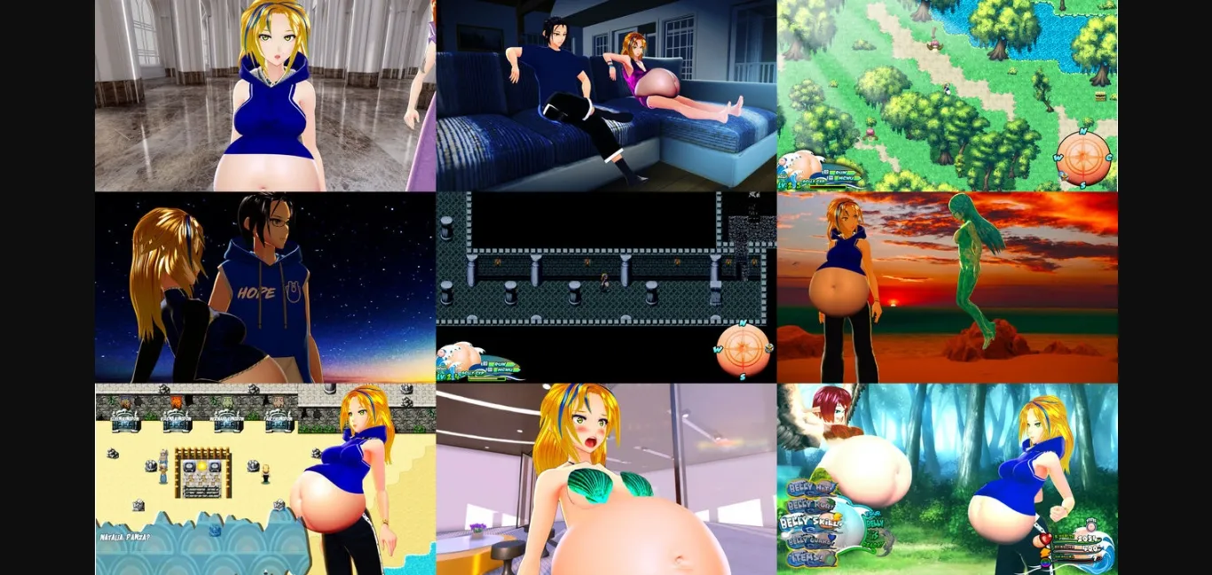 RPGM Completed Surf the Belly [Final] [Selena Belly Play] | Free Adult Games