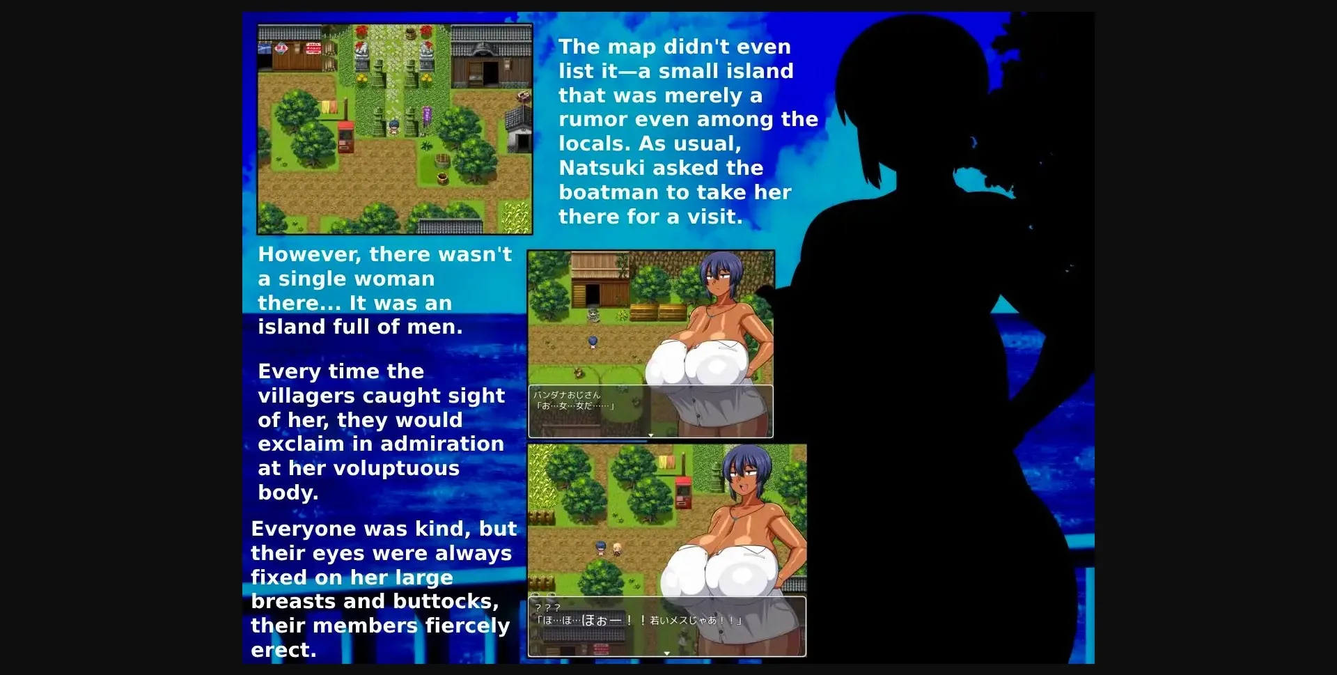 RPGM Completed Tanned Girl Natsuki  Impregnaria Village and the 5 Shrines [v1.11_MOD5] [natyusyo] | Free Adult Games