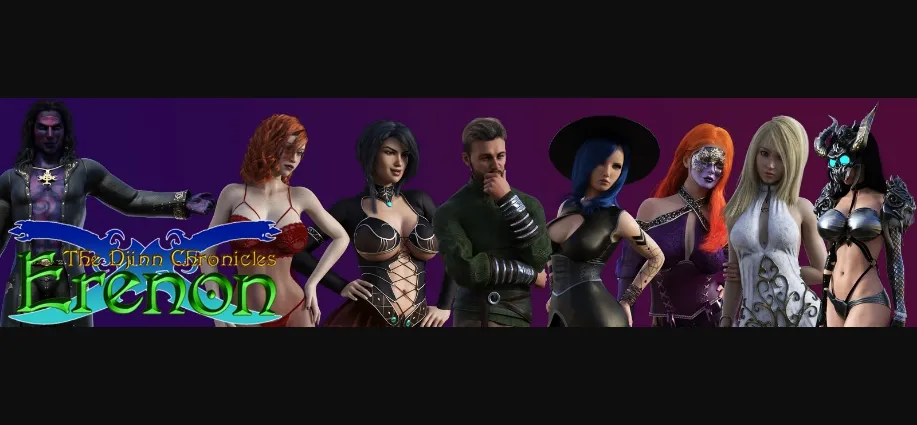 RPGM Completed The Djinn Chronicles  Erenon [v1.07.012 - Beta] [Black Hood Games] | Free Adult Games