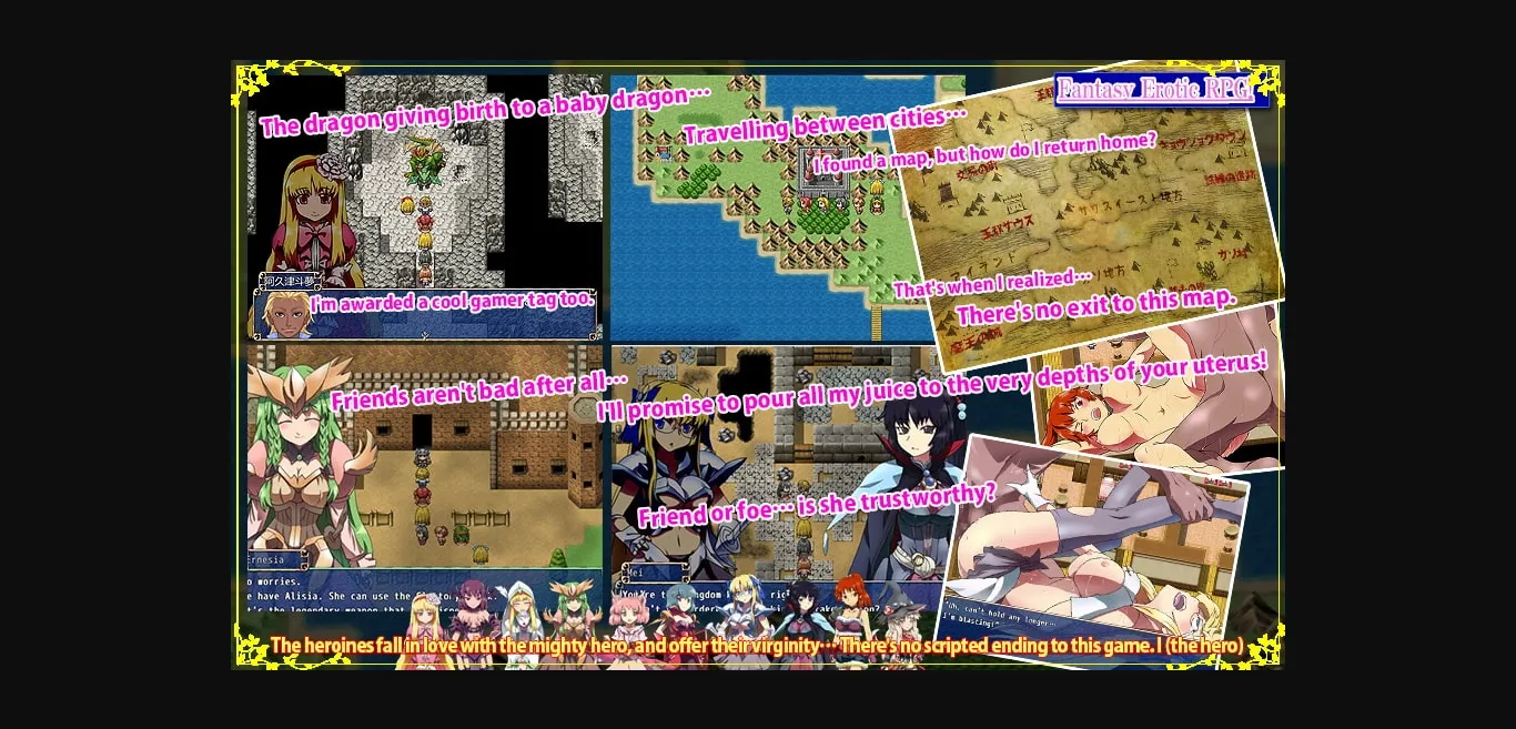 RPGM Completed The Ten Heroines [Final] [Almonds & Big Milk] | Free Adult Games