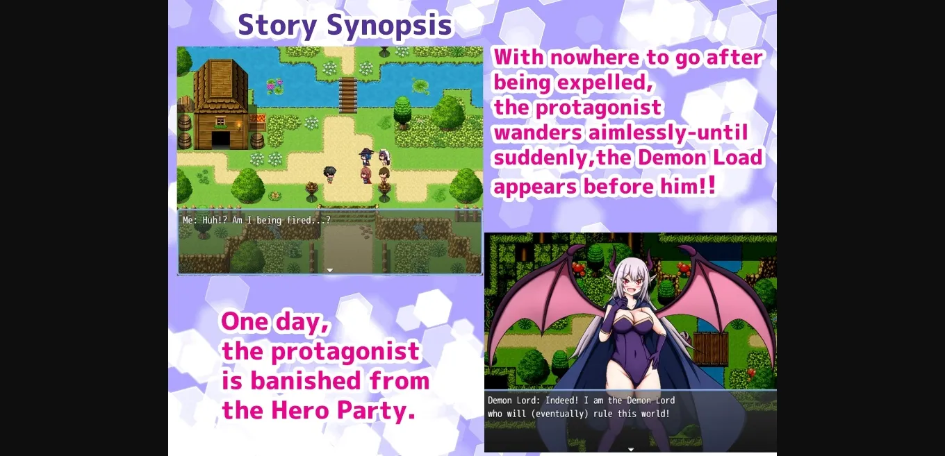 RPGM Completed Turning the Hero Party That Exiled Me Into Monsters ～Too Late to Beg to Be Human Again!～[v1.0] [Amisawa-kennkyuujo] | Free Adult Games