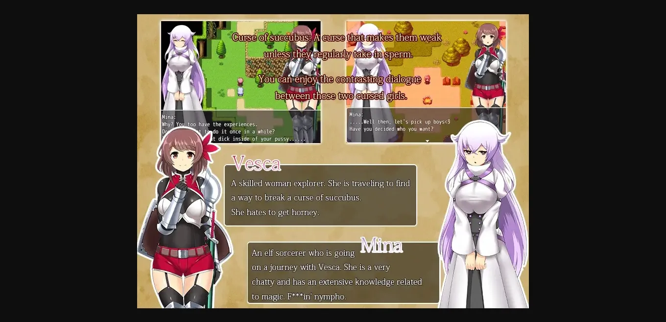 RPGM Completed Veska & Mina&rsquo;s Succubusic Journey [Final] [Tistrya] | Free Adult Games